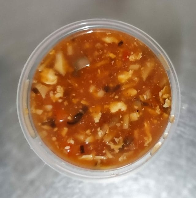 1. Peking-Suppe (sauer scharf)